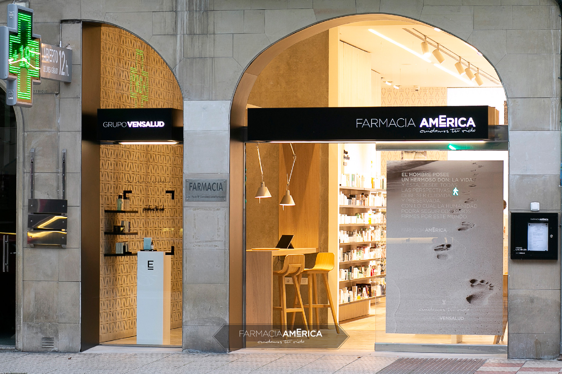 Fachada em design de interiores